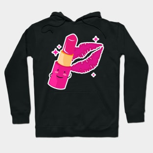 Lipstick Cute Cartoon Hoodie